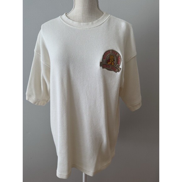 Disney Other - Vintage‎ Disney Winnie the Pooh Short Sleeve Waffleknit Thermal Top Size L/XL